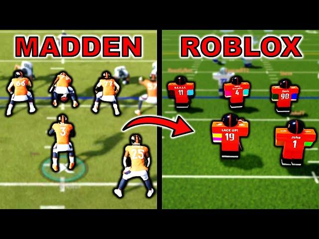 I Brought MADDEN NFL Gameplay to FOOTBALL FUSION 2!