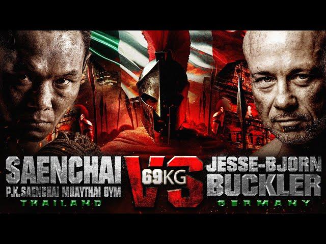 Saenchai P.K.Saenchai Muaythai Gym VS Jesse-Bjorn Buckler | THAI FIGHT ROME
