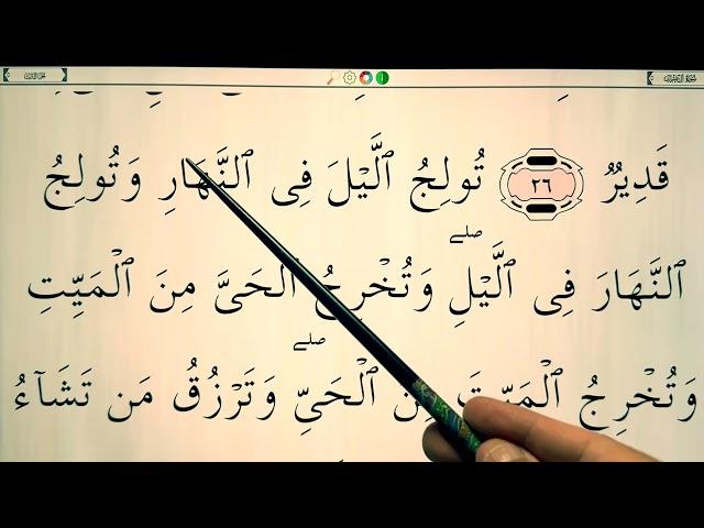 Quran for Beginners Lesson 134 - Surah Ali 'Imran (ayahs 26-28)