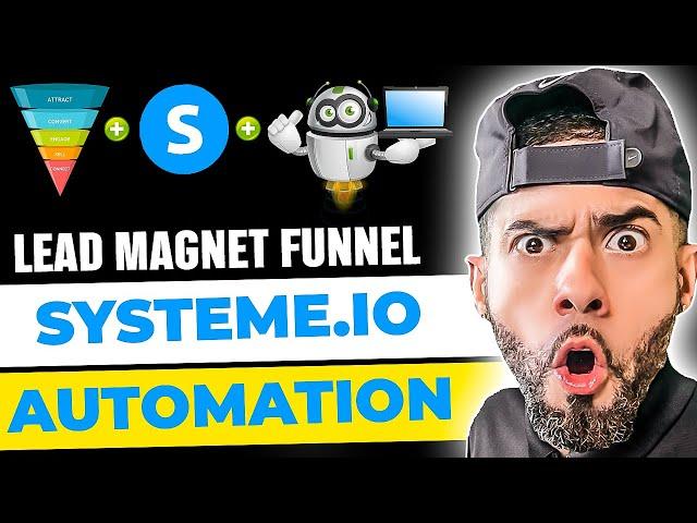 Systeme.io Lead Magnet Funnel Tutorial 2024 | How To Set Up Your Lead Magnet Funnel In Systeme.io