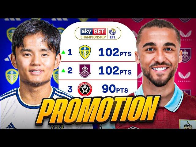 We Rebuild Newly Promoted Clubs in the Premier League