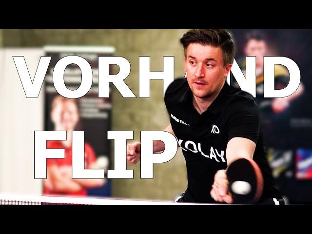 Aggressive with forehand flip | Table Tennis Tricks | XOLAY