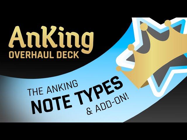 The AnKing Note Types and Add-on