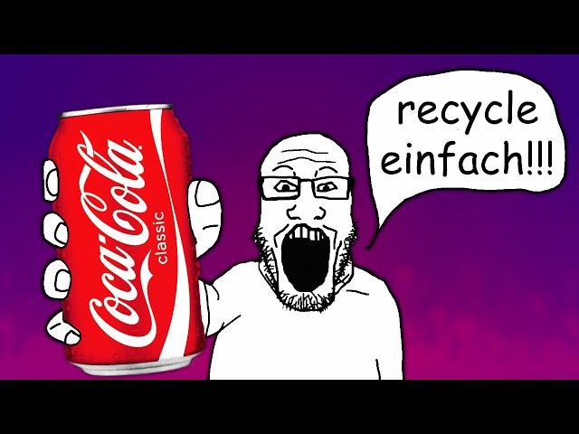 Recycling in einer Nussschale