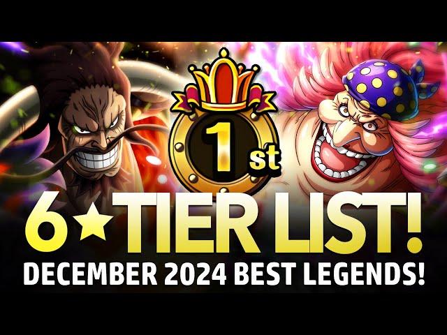 6 TIER LIST! Best Legends December 2024! (ONE PIECE Treasure Cruise)