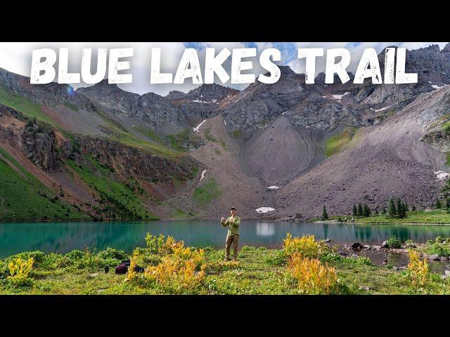 Blue Lakes Trail in Colorado - Most Scenic Day Hike in Colorado!