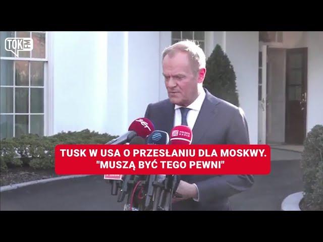 Tusk po spotkaniu z Bidenem wskazuje na ważną postać. "Od jego decyzji zależy los milionów ludzi"