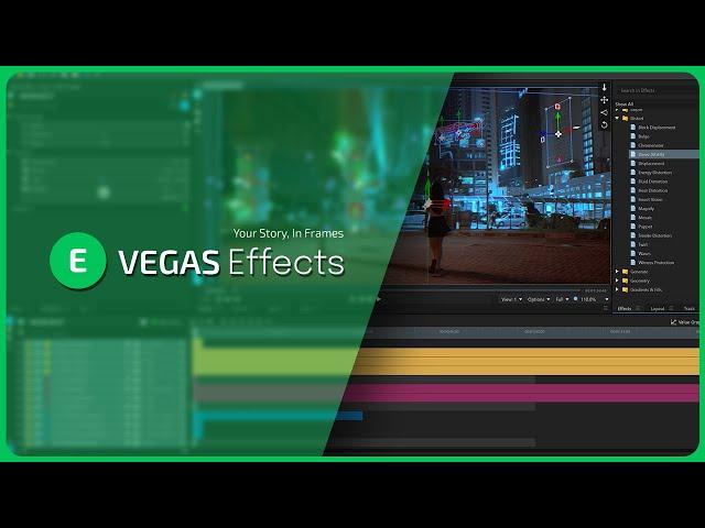 What's new in VEGAS Effects?