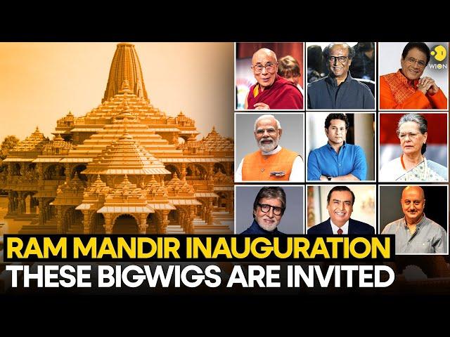 Ram Mandir inauguration: Who all are invited to the grand ceremony in Ayodhya? | WION Originals