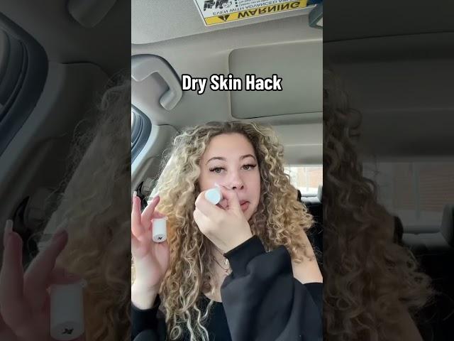 My favorite dry skin hack  #dryskin #skincare