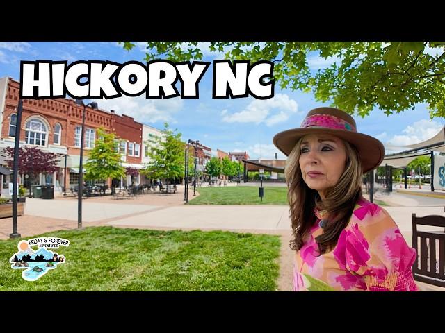 Is Hickory NC Worth the Trip? Our Downtown Tour + Olde Hickory Station Review! #vanlifetravel