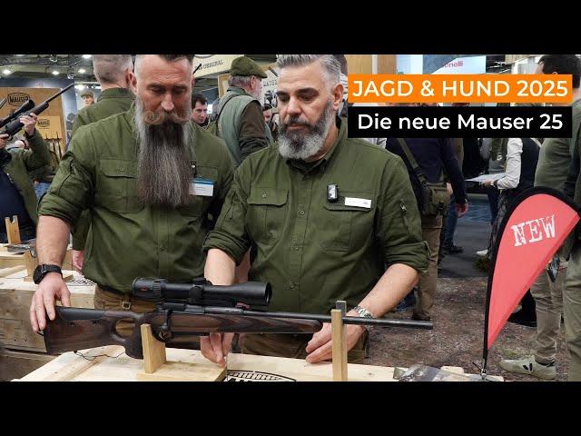 Jagd & Hund 2025: Die neue Mauser 25 - Der erste Geradezugrepetierer von Mauser