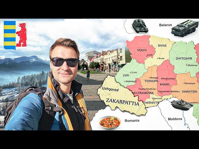 The SAFEST PLACE in Ukraine  Zakarpattia or Transcarpathian province