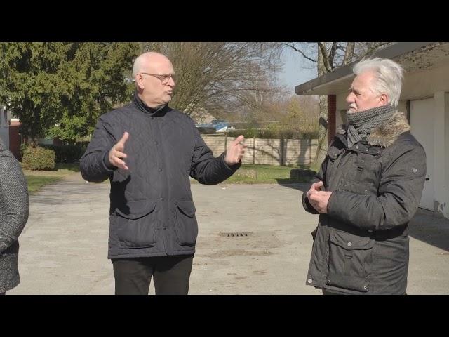 Ortsbesichtigung Marl Drewer - Carsten Löcker vor Ort