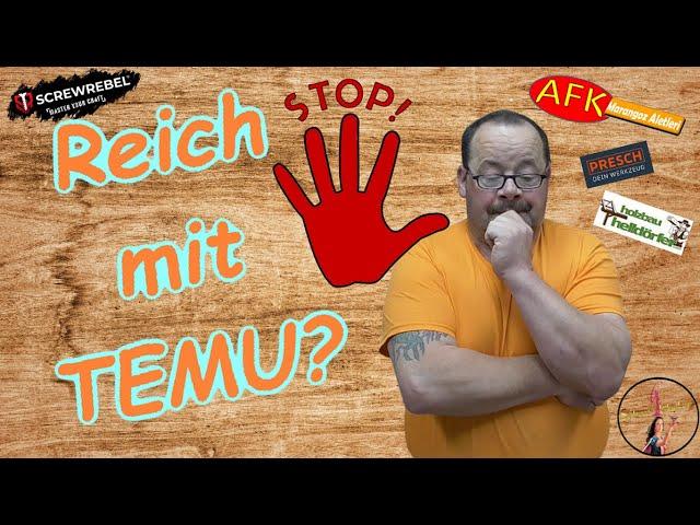 Reich mit Temu  ️ STOP ️ Neues Werkzeug von Mehmet️  @afkalet  ️Geschenke - Danke Martin️