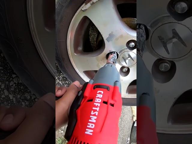 Craftsman V20 cordless impact wrench does this with a press of the switch