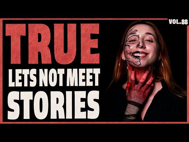 16 True Scary Lets Not Meet Stories (Vol.88) | Black Screen with Rain Sounds