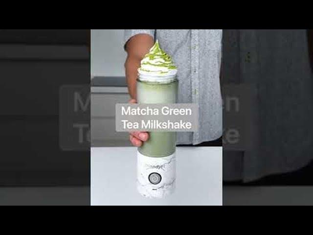 BlendJet's Matcha Magic: Your Guide to the Perfect Green Tea Milkshake