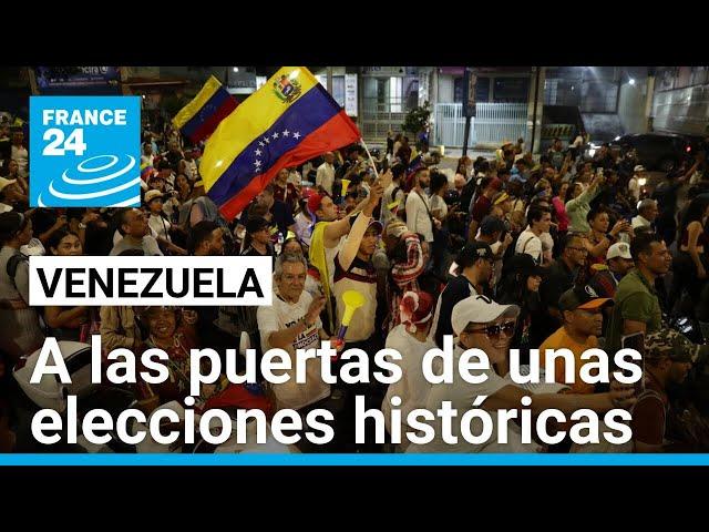 Venezuela, ante unas elecciones que pueden marcar un viraje tras 25 años de chavismo