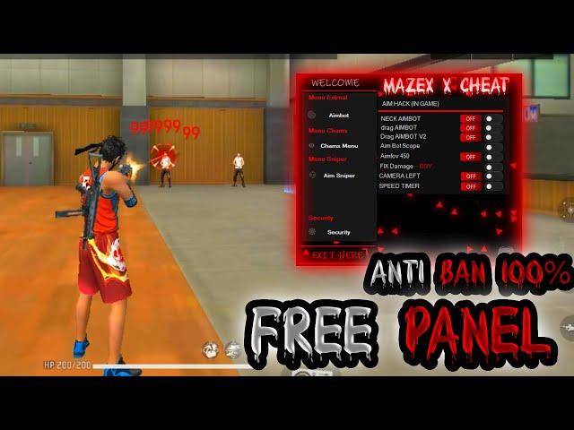 FREE PANEL AIMBOT FREE FIRE GRATIS  - 100% ANTIBAN | PC PANEL  أقوى بنل ريجيديت.