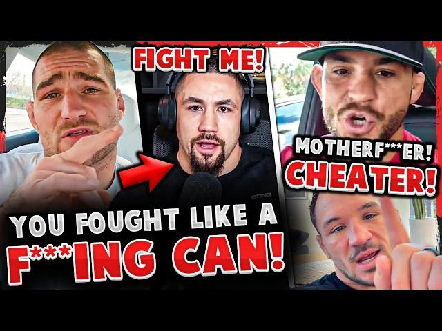 Sean Strickland CALLED OUT by Robert Whittaker! Dustin Poirier EXTREMELY HEATED w/ Michael Chandler!