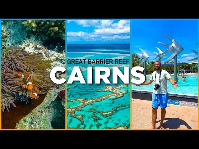 CAIRNS: BEST Travel Guide & WORLD WONDER Great Barrier Reef with NEMO, SHARKS & Green Island