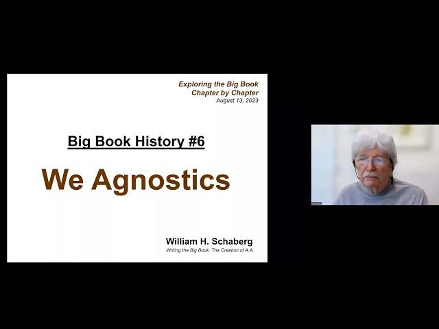 Big Book History #6: We Agnostics