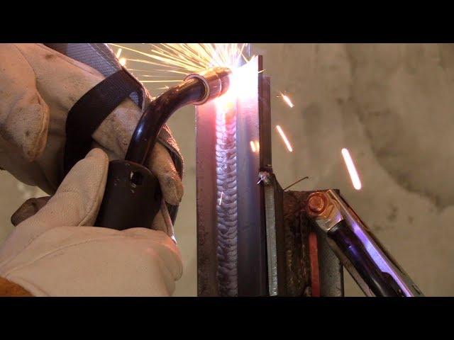 Miller Multimatic 220 AC/DC Mig Welding Techniques