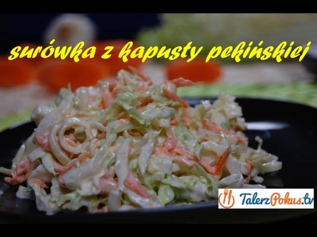 Surówka z kapusty pekińskiej - TalerzPokus.tv