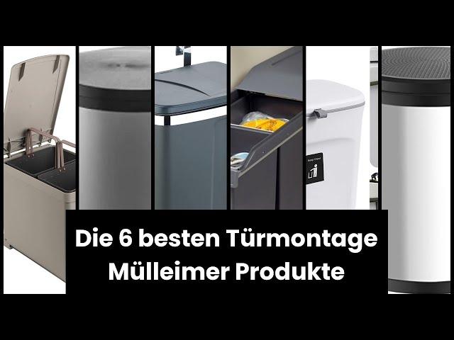 【MÜLLEIMER TÜRMONTAGE】Die 6 besten Türmontage Mülleimer Produkte 