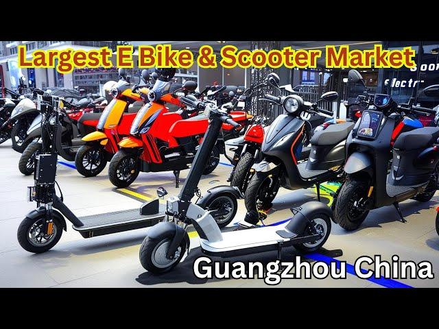 Exploring Guangzhou’s Massive Motorcycle & Accessory Wholesale Market