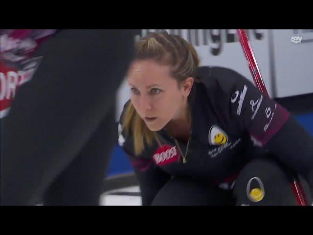 Rachel Homan makes amazing angle raise takeout | Princess Auto Players' Championship Top Plays