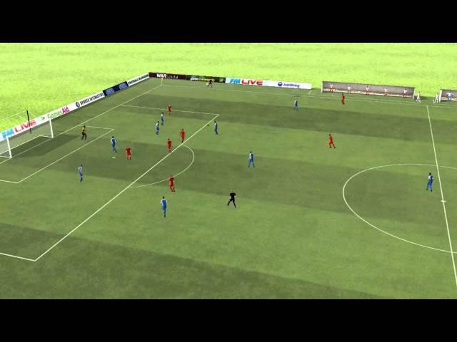 FM11 Goal Lobbed keeper from halfway line