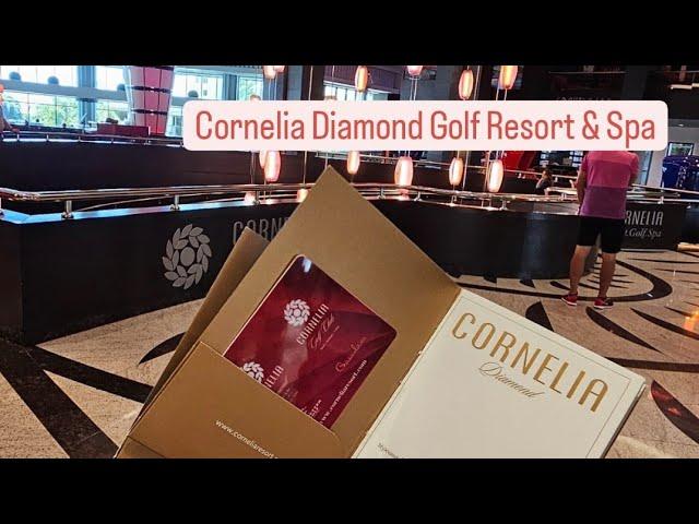 Cornelia Diamond Golf Resort Spa 5*  полный обзор отеля 2024 #белек