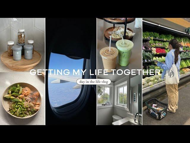 POST TRAVEL RESET DAY (getting my life together)