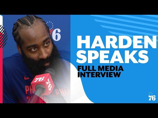 James Harden addresses situation with Sixers front office