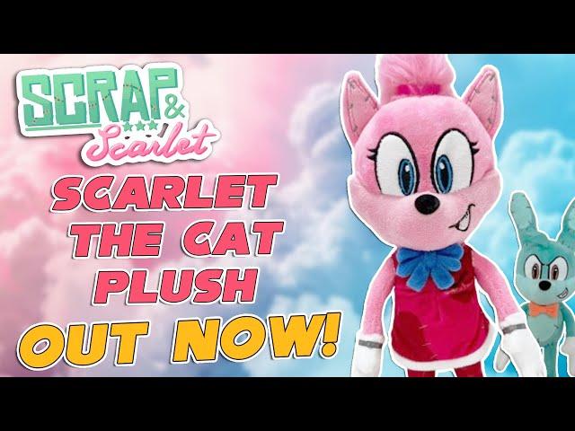 SCARLET THE CAT PLUSH OUT NOW LIMITED EDITION!