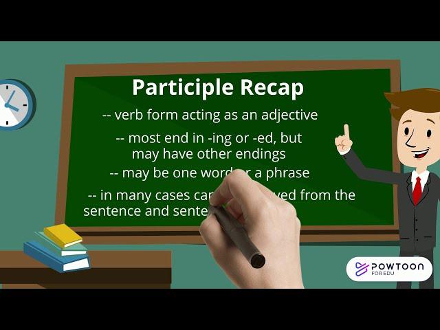 Participles and Participle Phrases