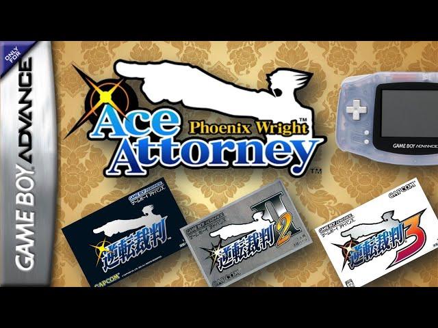 Todos Los Juegos De Ace Attorney Para GAMEBOY ADVANCE