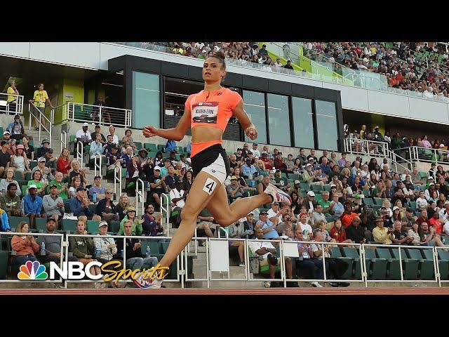 Sydney McLaughlin-Levrone DOMINATES for 400m National Title, near American record | NBC Sports