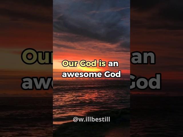 Awesome God||Hillsong||Original Lyric Video #god #shorts #music