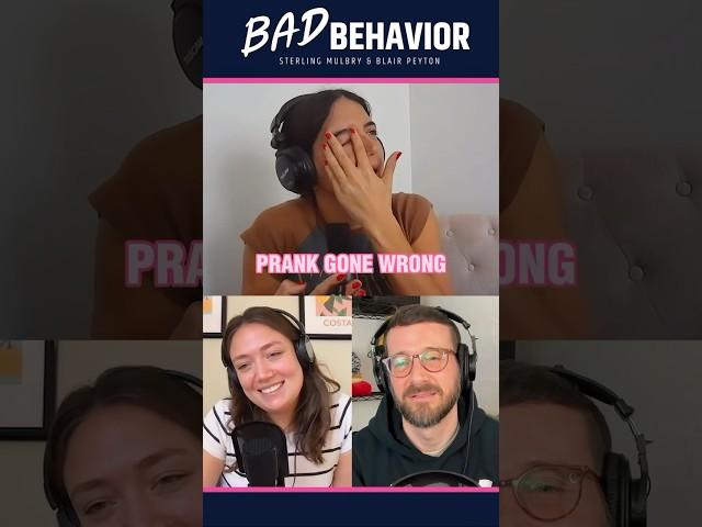 Prank gone wrong  Hear the FULL STORY on #BadBehavior, wherever you listen to #podcasts!