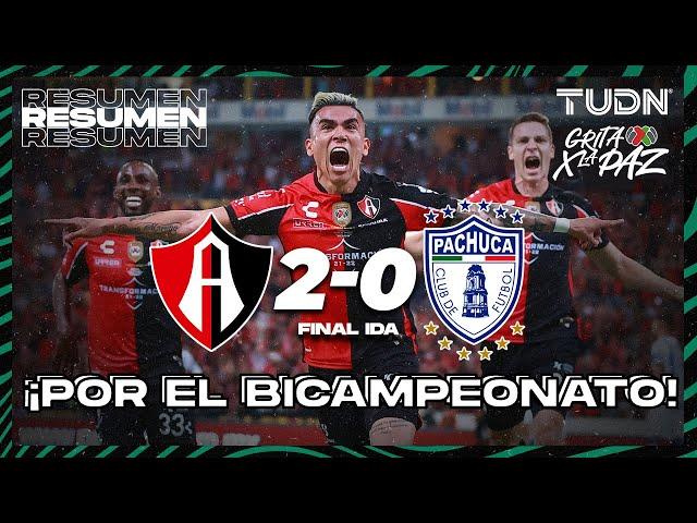 Resumen y goles | Atlas 2-0 Pachuca | Grita México C22 - Final IDA | TUDN