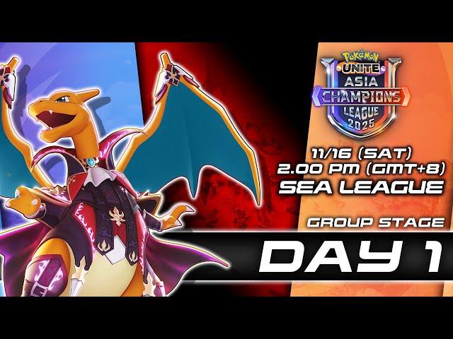 Pokémon UNITE Asia Champions League 2025 Day 1