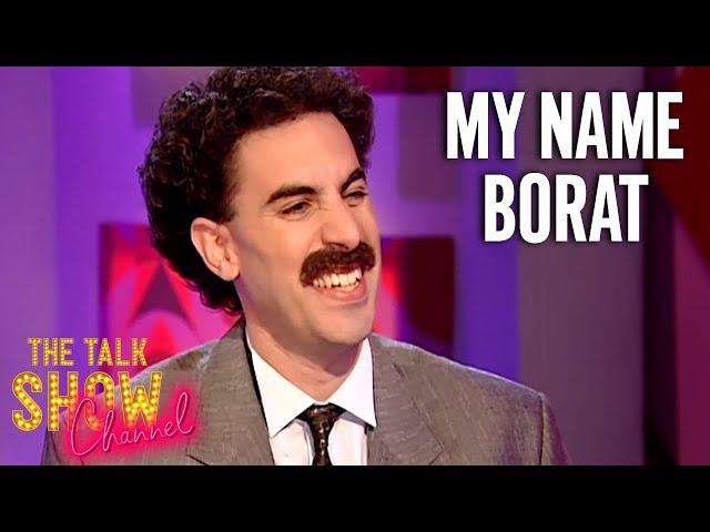 Borat (Sacha Baron Cohen) Comes To The UK | Friday Night With Jonathan Ross | The Talk Show Channel