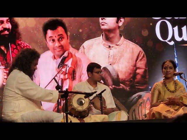 Patri Satish Kumar & Anirudh Athreya Misra Chapu Thani Avarthanam | Carnatic Queen's Concert