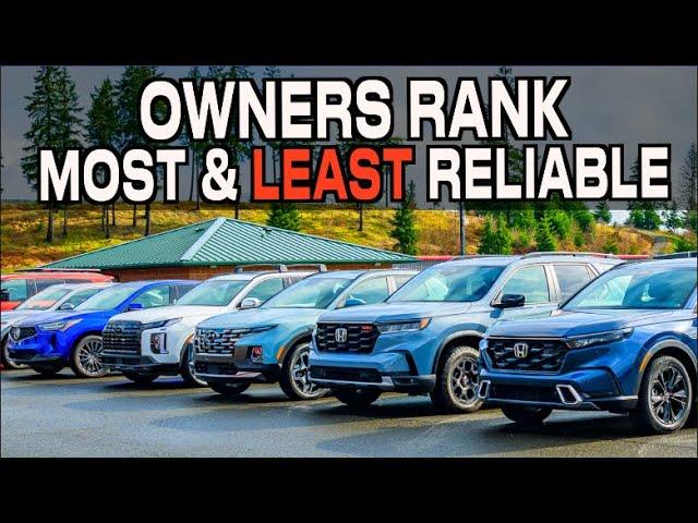 Owners RANK Best and WORST Reliable Cars in America