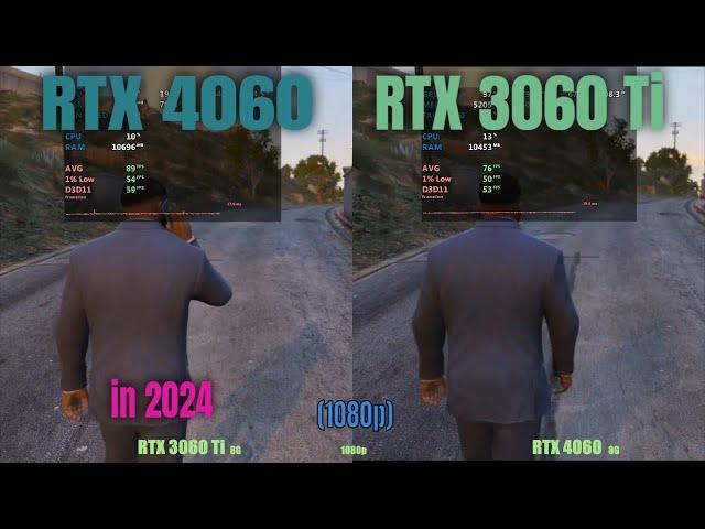 RTX 4060 vs RTX 3060ti