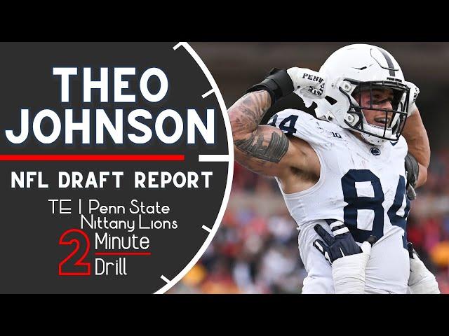 TE SLEEPER | Theo Johnson NFL Draft Profile & Scouting Report