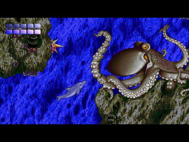 Ecco the Dolphin Longplay (Sega Genesis) [QHD]